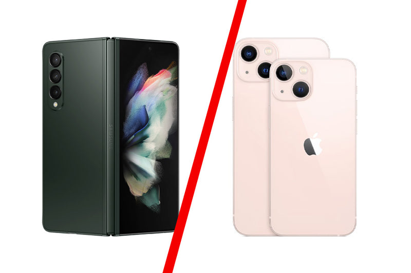 What's the difference? Samsung Galaxy Z Fold 3 vs Apple iPhone 13?