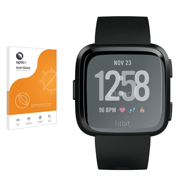 Optic+ Anti-Glare Screen Protector for Fitbit Versa