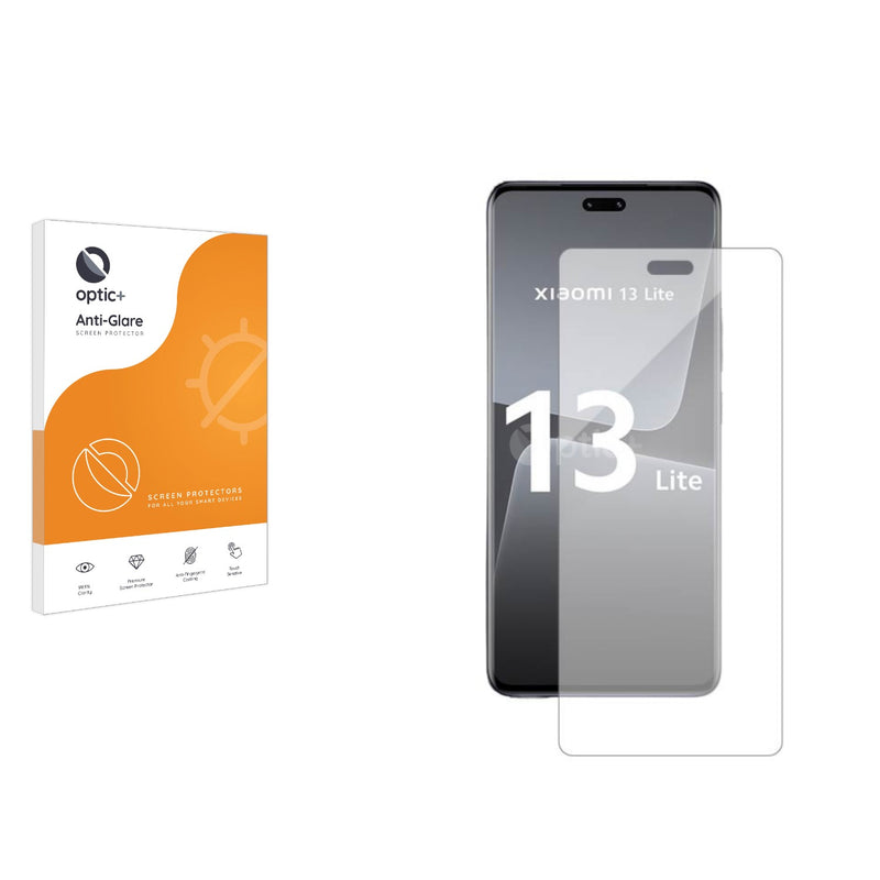 Optic+ Anti-Glare Screen Protector for Xiaomi 13 Lite