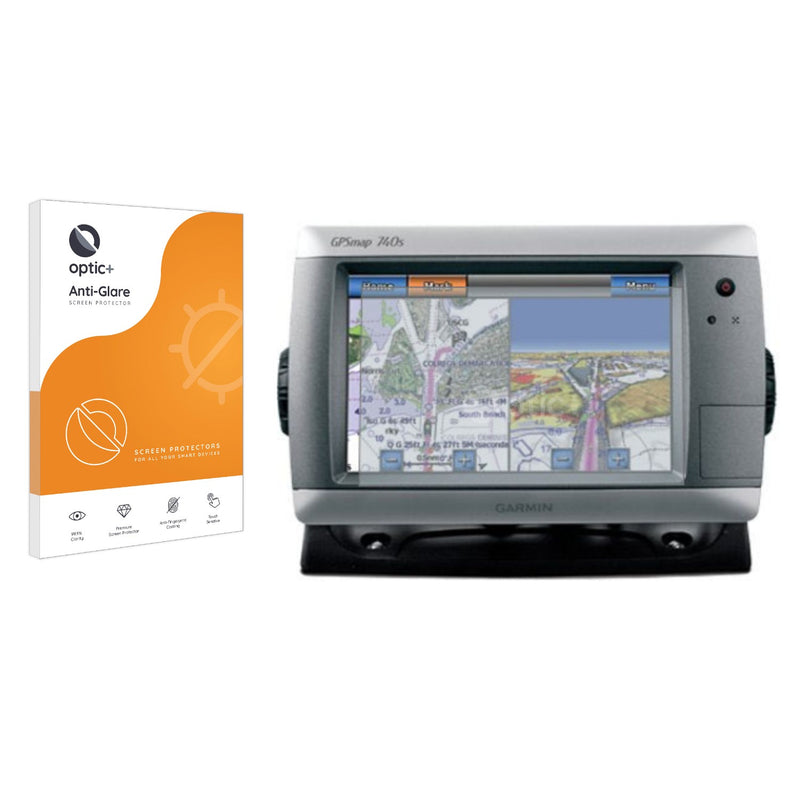 Optic+ Anti-Glare Screen Protector for Garmin GPSMAP 720s