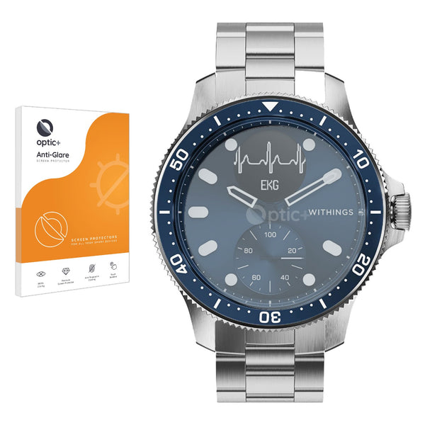 Optic+ Anti-Glare Screen Protector for Withings ScanWatch Horizon (43 mm)