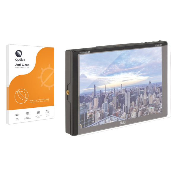 Optic+ Anti-Glare Screen Protector for Elvid FieldVision 10.1" LCD On-Camera Monitor