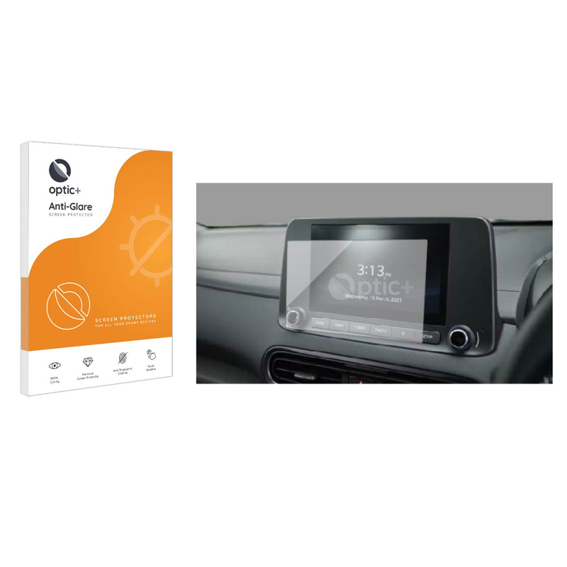 Anti-Glare Screen Protector for Hyundai Kona 2021 Infotainment System 8