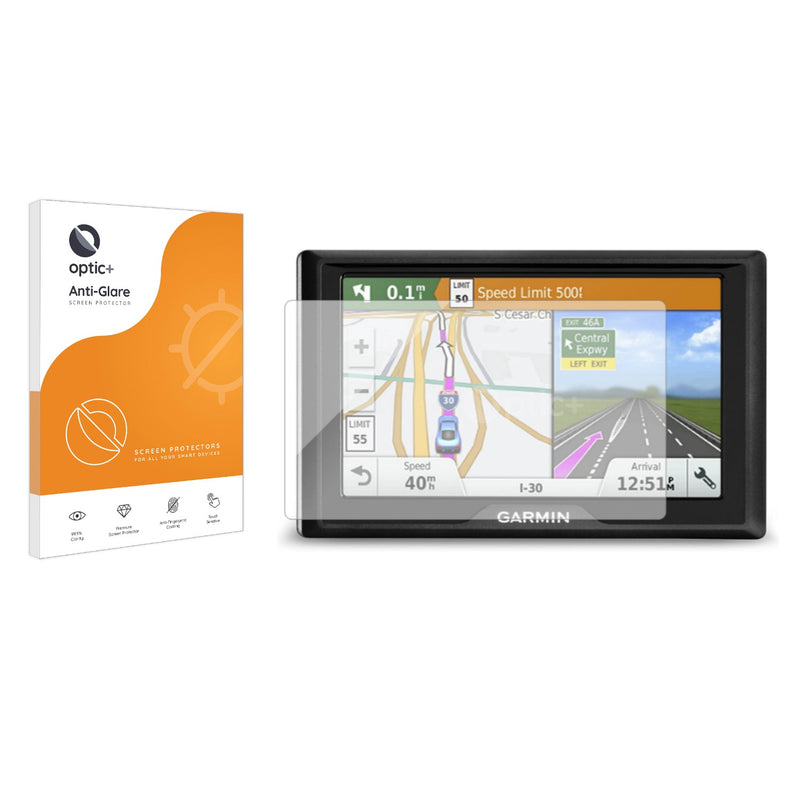 Optic+ Anti-Glare Screen Protector for Garmin Drive 50