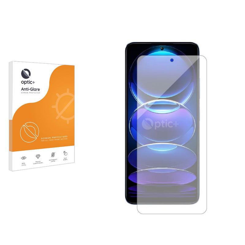 Optic+ Anti-Glare Screen Protector for Xiaomi Redmi Note 12