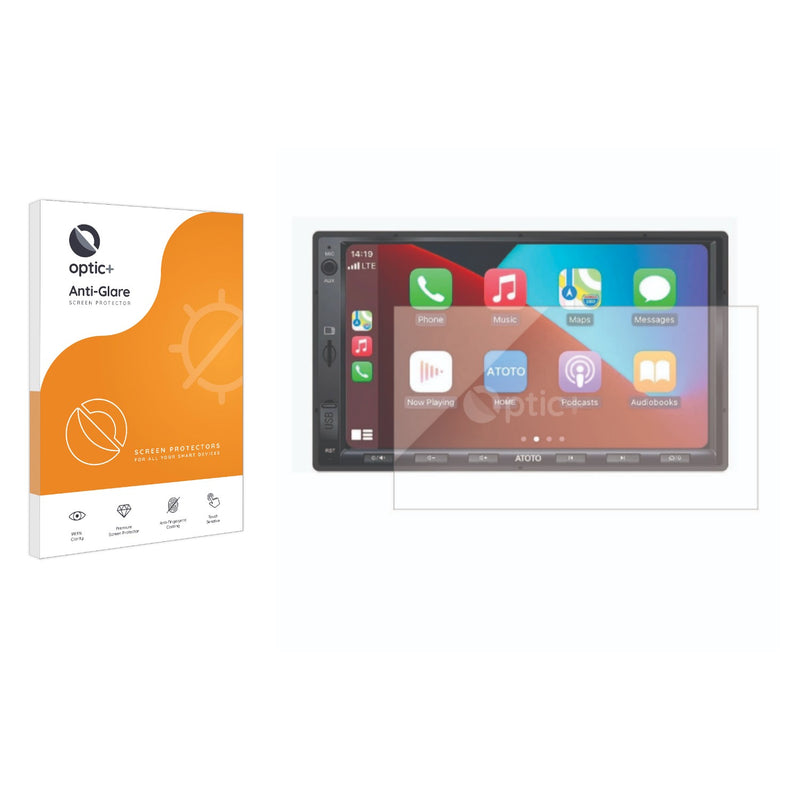 Optic+ Anti-Glare Screen Protector for Atoto F7 WE