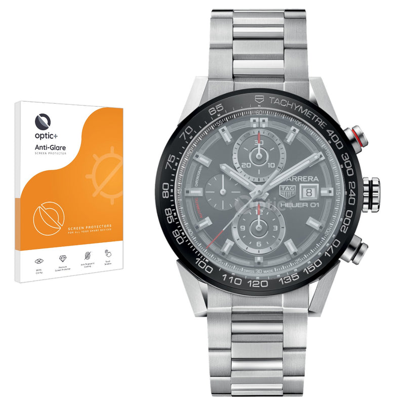 Optic+ Anti-Glare Screen Protector for TAG Heuer Carrera (45 mm)