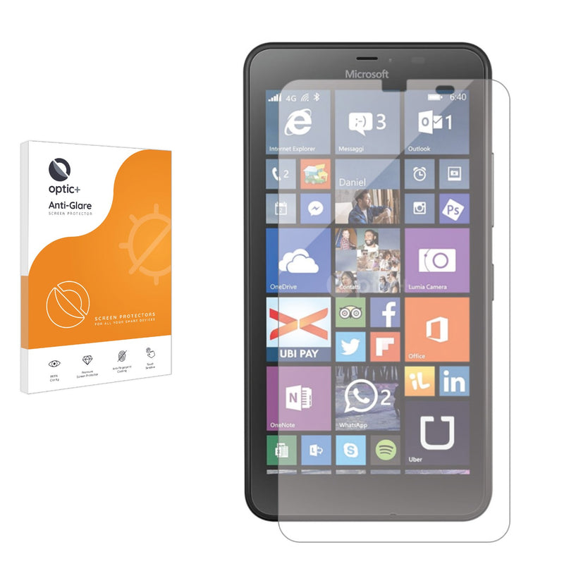 Optic+ Anti-Glare Screen Protector for Microsoft Lumia 640