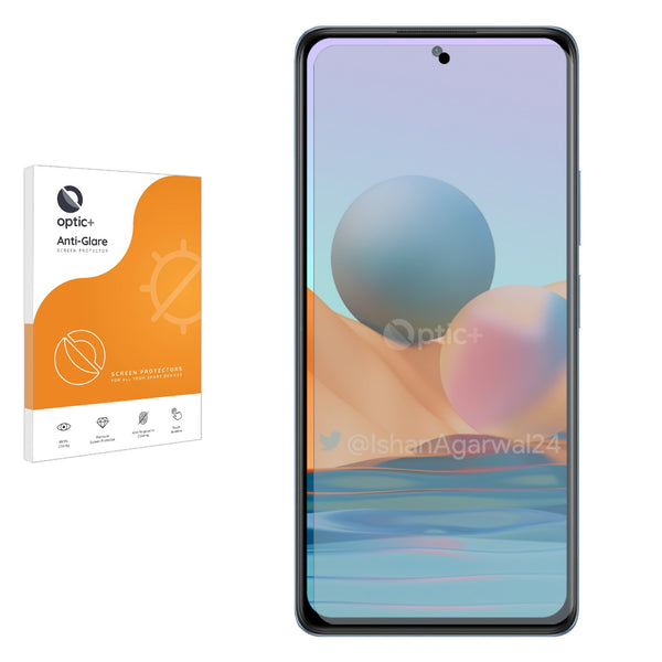 Optic+ Anti-Glare Screen Protector for Xiaomi Redmi Note 10S