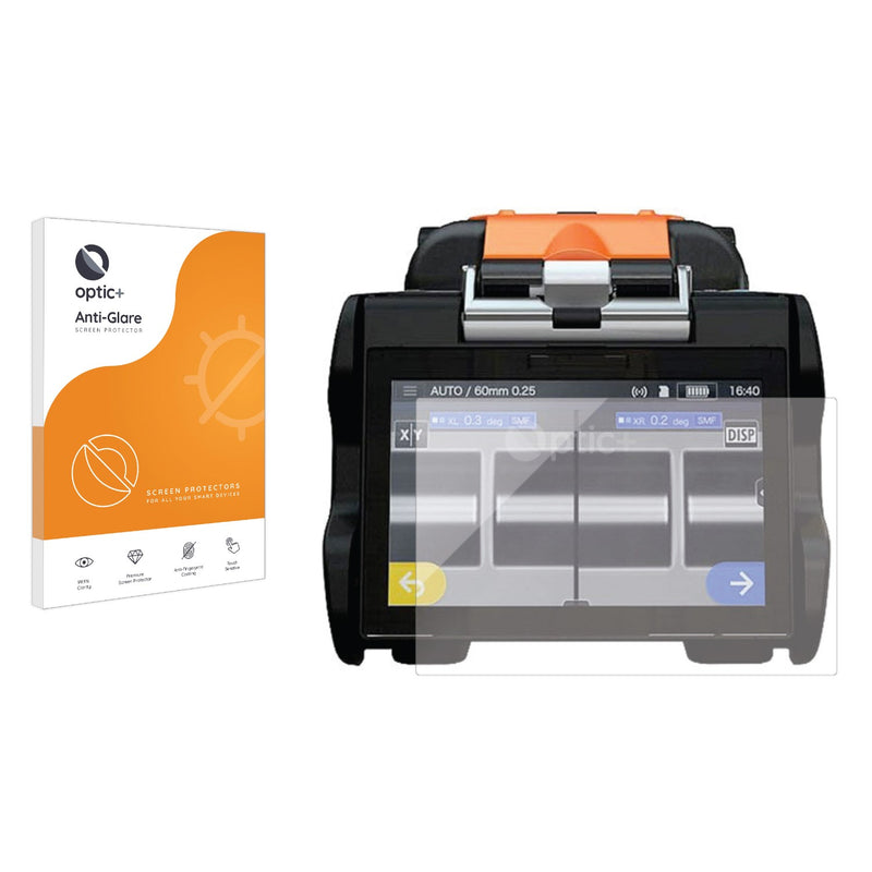 Optic+ Anti-Glare Screen Protector for Sumitomo Aligning fusion splicer TYPLE-72C+