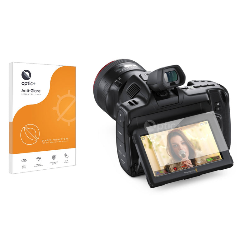 Optic+ Anti-Glare Screen Protector for Blackmagic Pocket Cinema Camera 6K G2