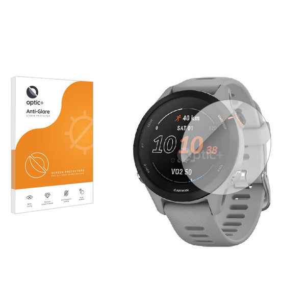 Optic+ Anti-Glare Screen Protector for Garmin Forerunner 255S