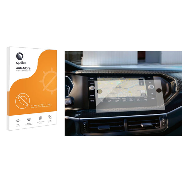 Optic+ Anti-Glare Screen Protector for Volkswagen T-Cross 2019 Discover Media 8