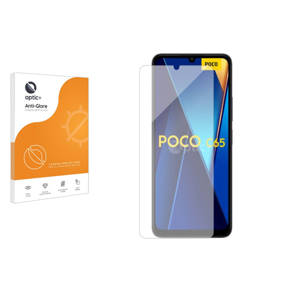 Optic+ Anti-Glare Screen Protector for Xiaomi Poco C65