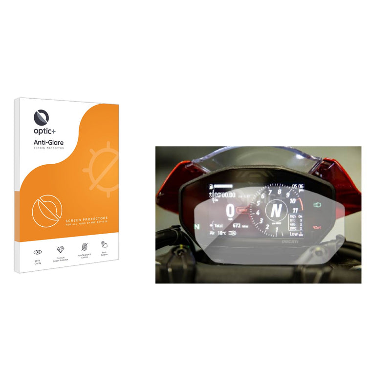 Optic+ Anti-Glare Screen Protector for ducati-monster-monster-2023