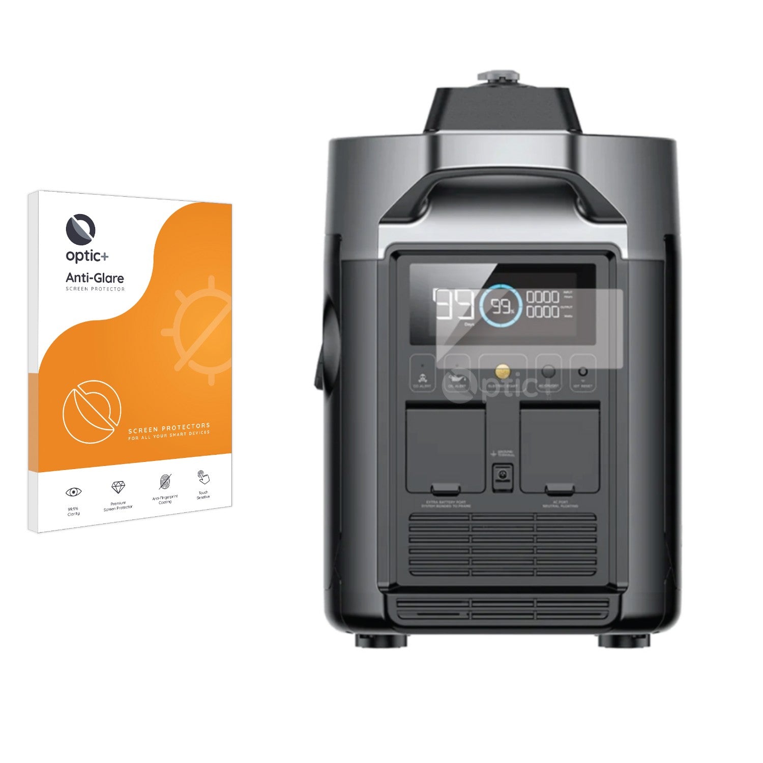 Optic+ Anti-Glare Screen Protector for ECOFLOW Smart Generator ...