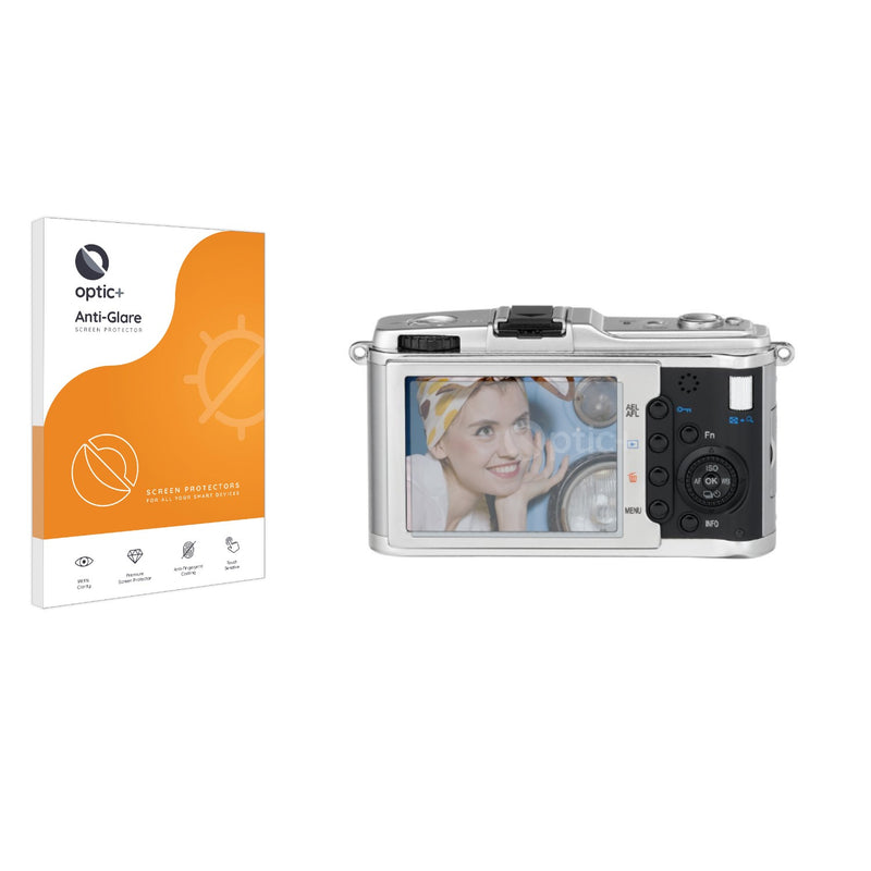 Optic+ Anti-Glare Screen Protector for Olympus PEN E-P1