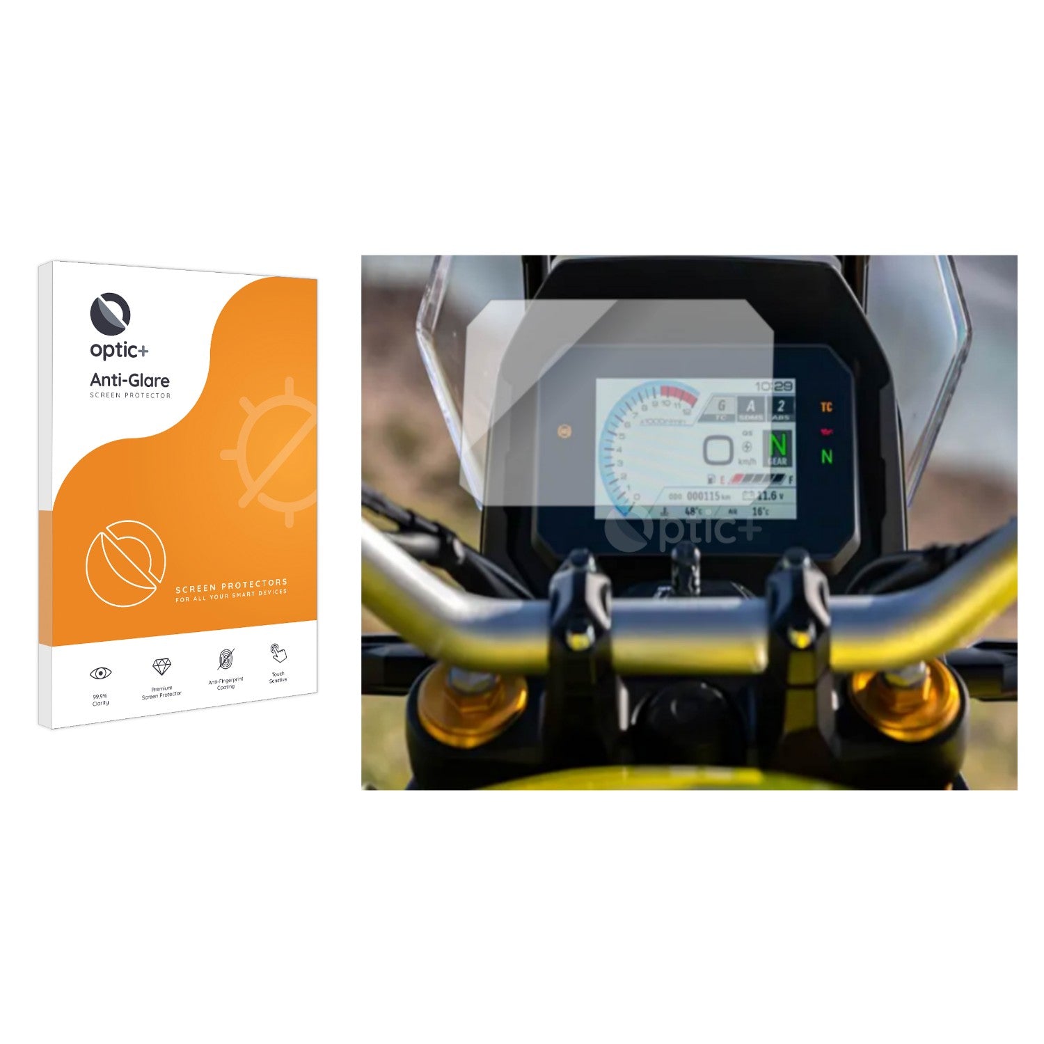Optic+ Anti-Glare Screen Protector for Suzuki V-Strom 800DE 2023 ...