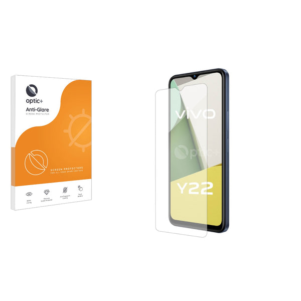 Optic+ Anti-Glare Screen Protector for Vivo Y22