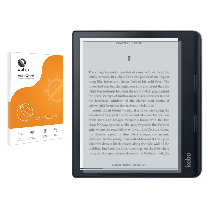 Optic+ Anti-Glare Screen Protector for Kobo Sage