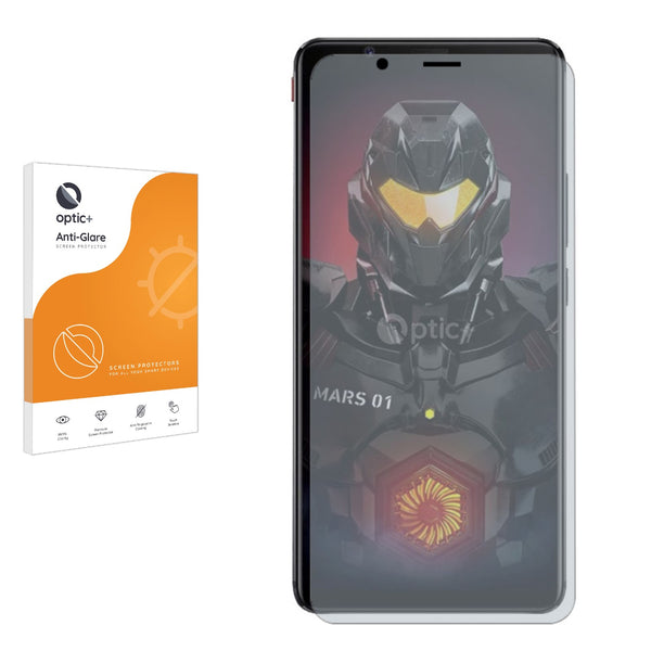 Optic+ Anti-Glare Screen Protector for ZTE Nubia Red Magic Mars