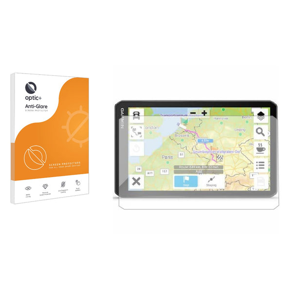 Optic+ Anti-Glare Screen Protector for Garmin dezl LGV1010