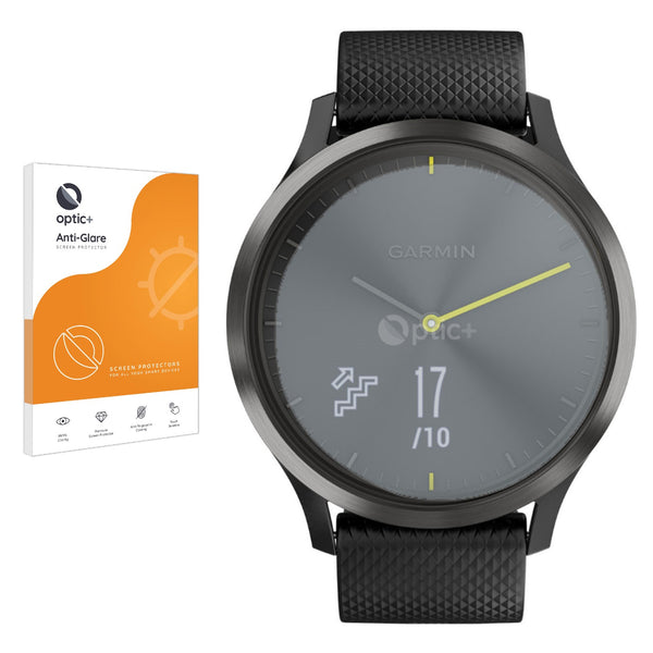 Optic+ Anti-Glare Screen Protector for Garmin Vivomove HR