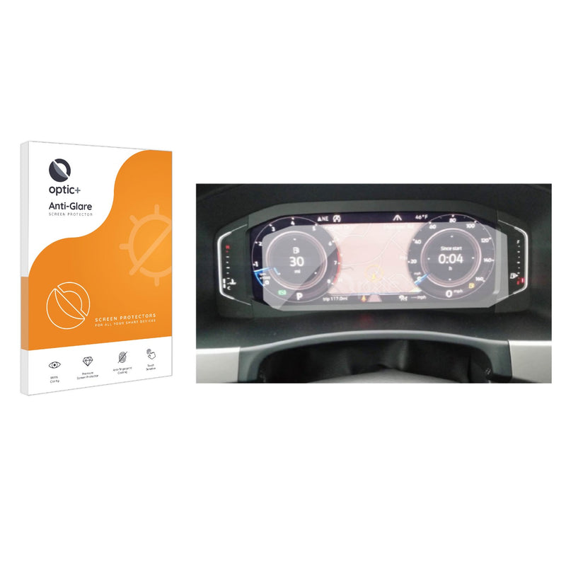 Optic+ Anti-Glare Screen Protector for Volkswagen Passat B8 Digital Cockpit 10.25"