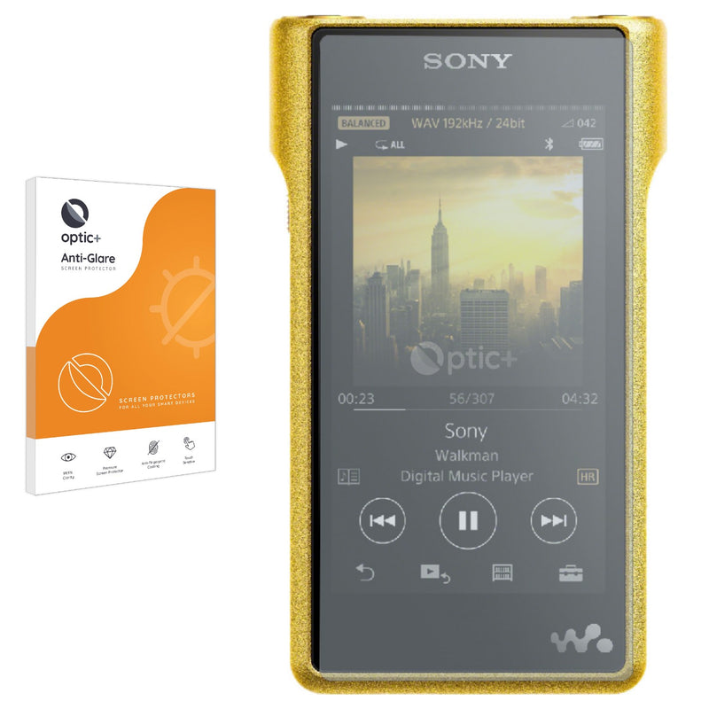Optic+ Anti-Glare Screen Protector for Sony Walkman NW-WM1A