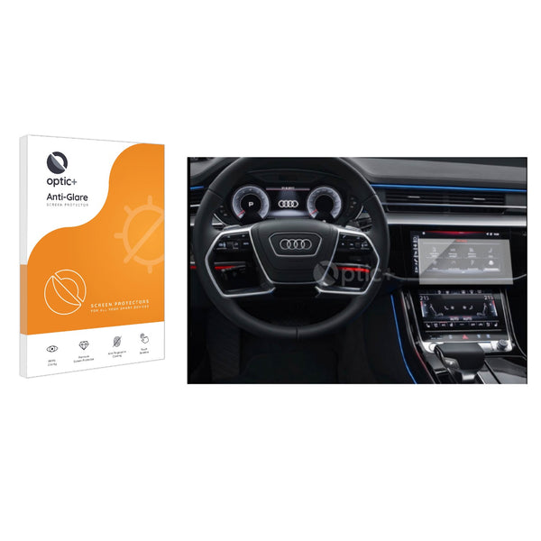 Optic+ Anti-Glare Screen Protector for Audi A8 4N ab 2018 Virtual Cockpit