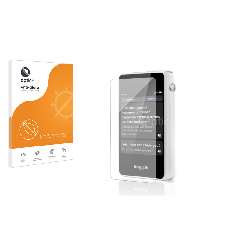 Optic+ Anti-Glare Screen Protector for Timekettle Fluentalk T1 Mini