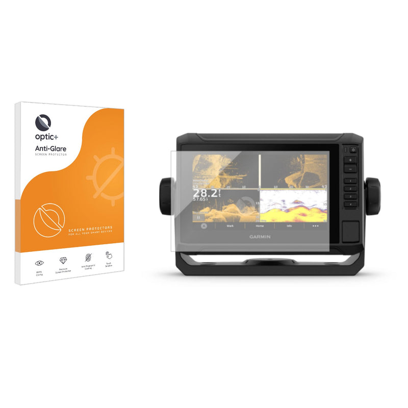 Optic+ Anti-Glare Screen Protector for Garmin ECHOMAP UHD2 7