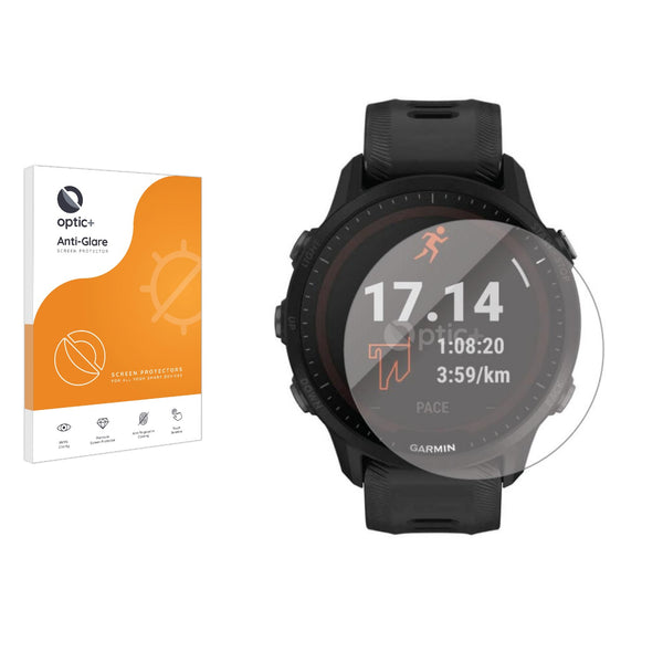 Optic+ Anti-Glare Screen Protector for Garmin Forerunner 955 Solar