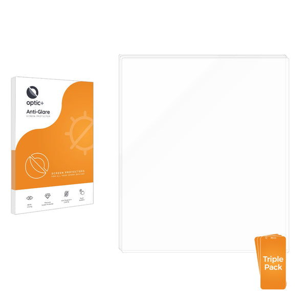 3pk Optic+ Anti-Glare Screen Protectors for Renault Megane 4 2021 Easy Link 9.3