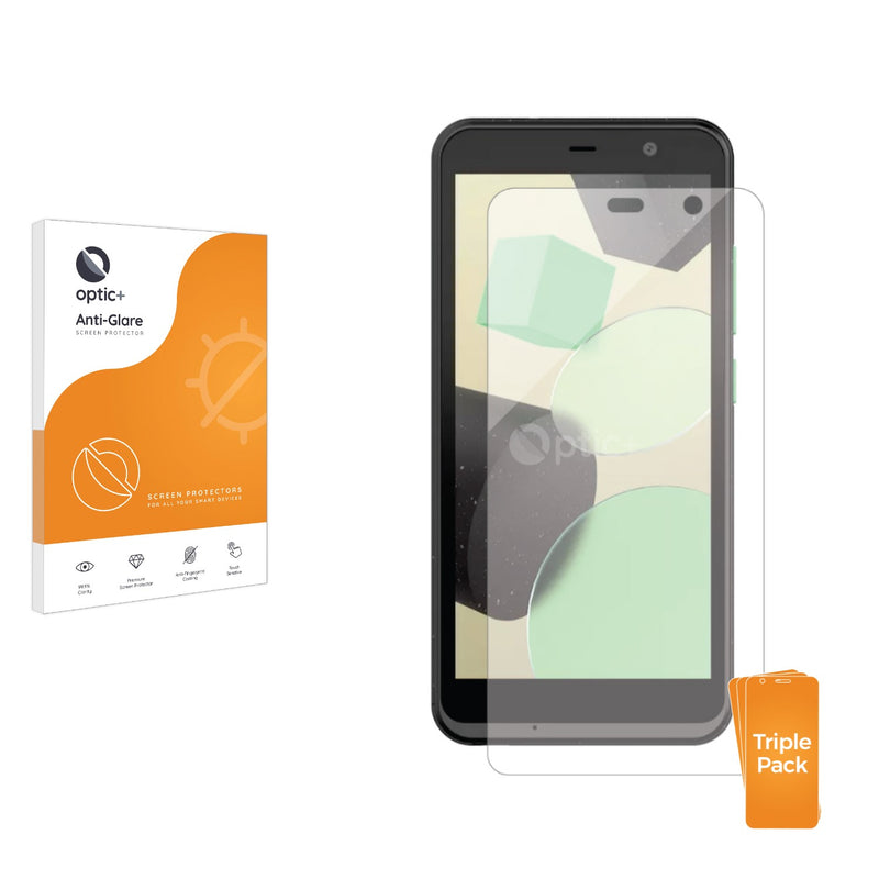 3pk Optic+ Anti-Glare Screen Protectors for One NZ Smart Green