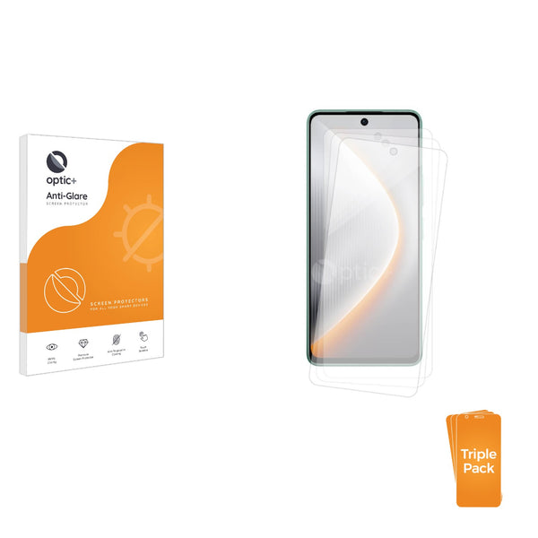 3-pack of Anti-Glare Screen Protectors for Tecno Pova 7 Ultra