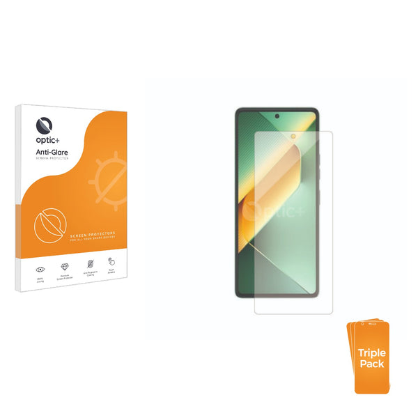 3pk Optic+ Anti-Glare Screen Protectors for Tecno Pova 6 Pro