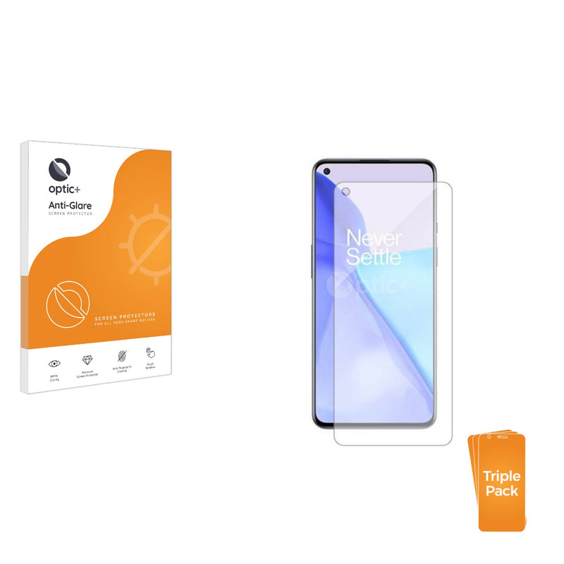 3pk Optic+ Anti-Glare Screen Protectors for Oppo Reno 8 Lite