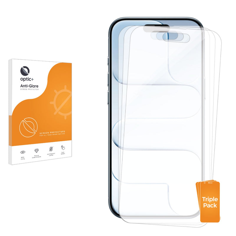3-pack of Anti-Glare Screen Protectors for Apple iPhone Air