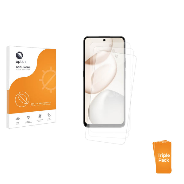 3-pack of Anti-Glare Screen Protectors for Honor 400 Smart