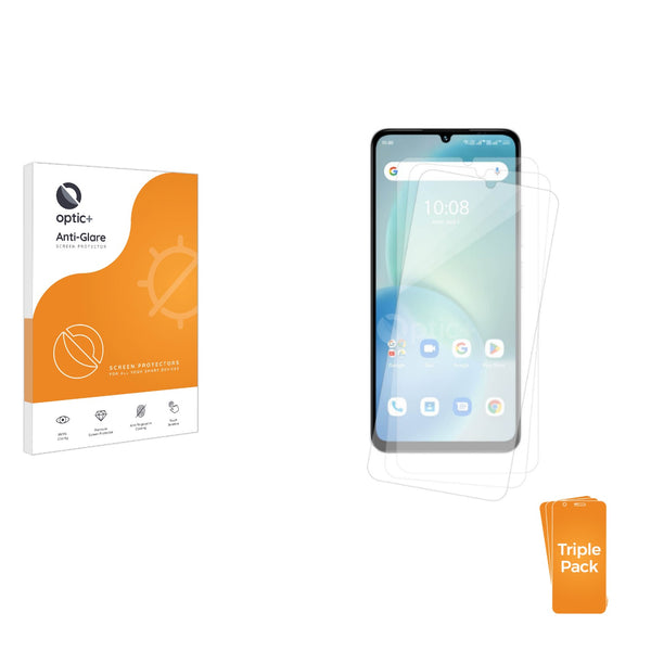 3-pack of Anti-Glare Screen Protectors for Umidigi G9 X