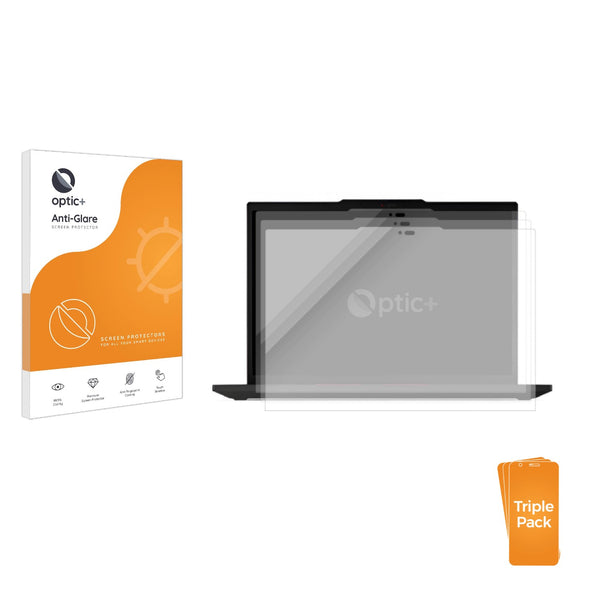 3-pack of Anti-Glare Screen Protectors for Lenovo ThinkPad T14 (Gen 6)