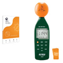 3pk Optic+ Anti-Glare Screen Protectors for Extech 480846 Electromagnetic Meter