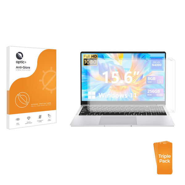 3-pack of Anti-Glare Screen Protectors for Insoluxia 50095 15.6