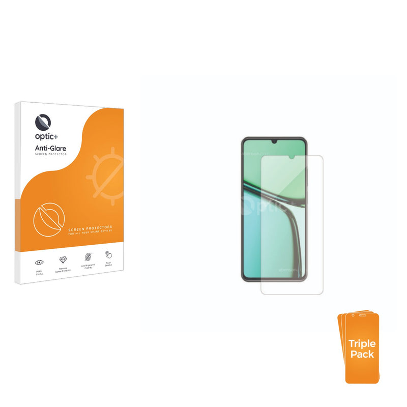 3-pack of Anti-Glare Screen Protectors for realme C61