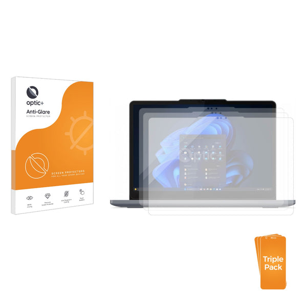3-pack of Anti-Glare Screen Protectors for Lenovo 13w 2-in-1 (Gen 3)