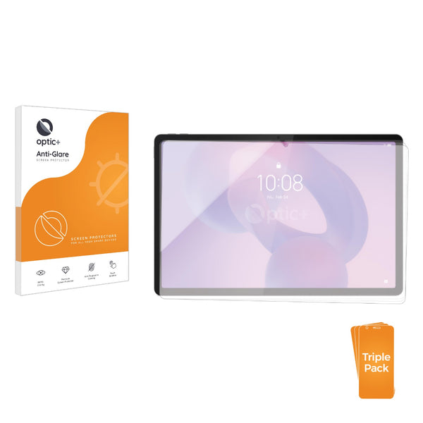 3-pack of Anti-Glare Screen Protectors for Lenovo Idea Tab Pro 12.7"