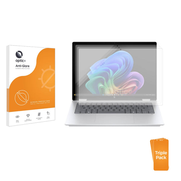 3-pack of Anti-Glare Screen Protectors for HP OmniBook X Flip 14" 2-in-1 OLED