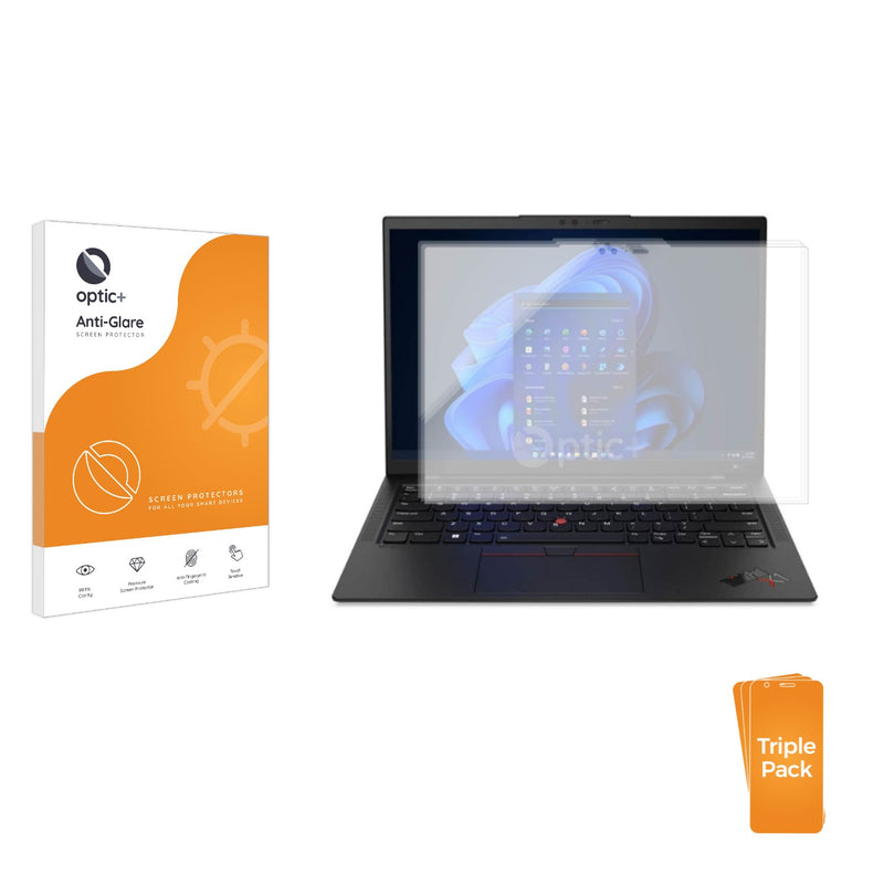 3-pack of Anti-Glare Screen Protectors for Lenovo ThinkPad X1 2-in-1 Gen 10 14