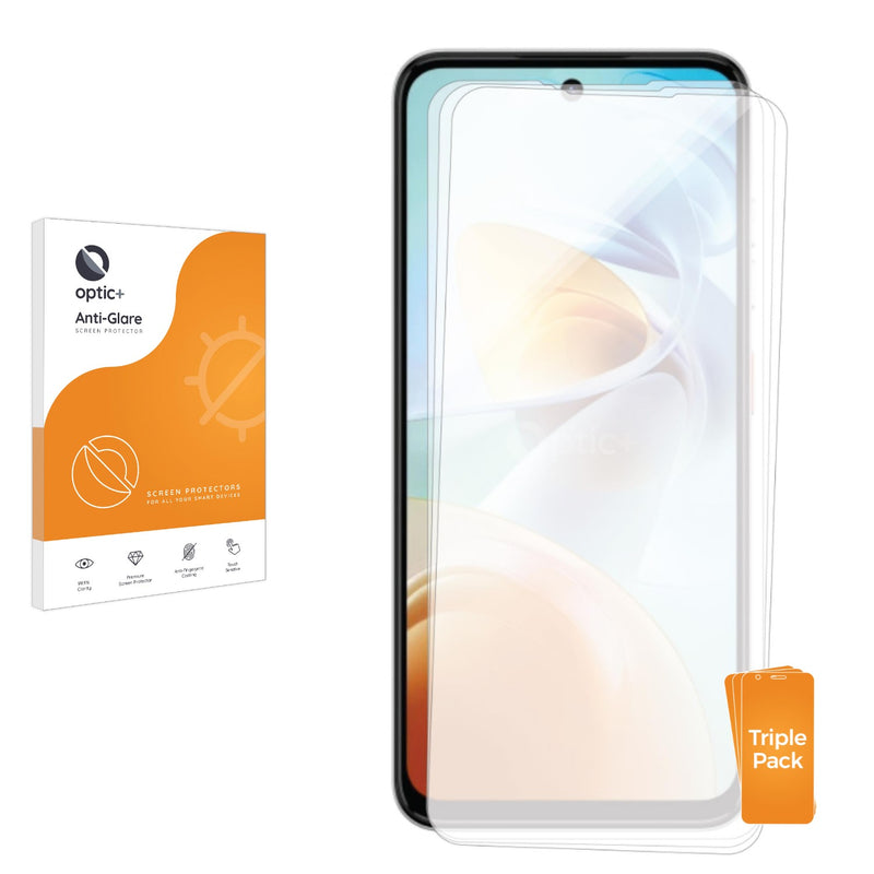 3-pack of Anti-Glare Screen Protectors for Nubia Music 2